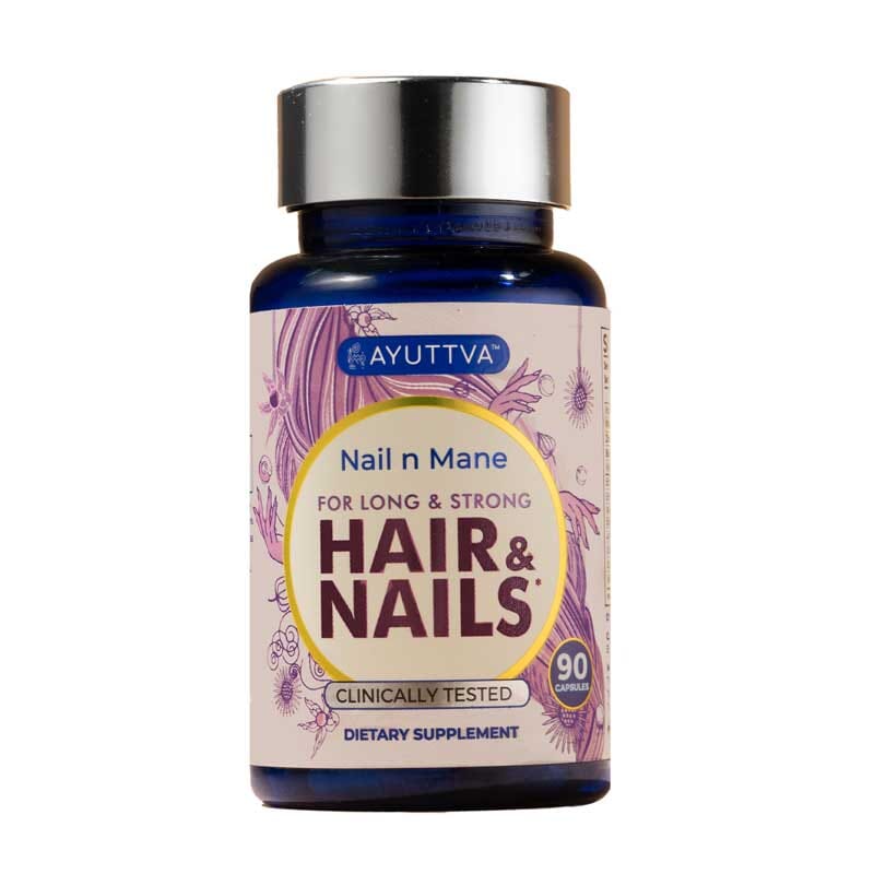 Nail n Mane - Ayurvedic Supplement for Healthy, Strong and Lustrous Hair and Nails
