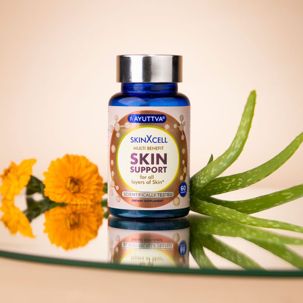 SkinXcell - Multi Benefit Skin Support For ALL Layers | VEGAN Collagen Booster