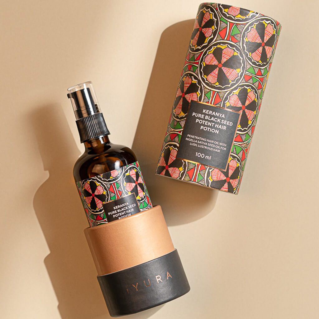 Keranya Pure Black Seed Potent Hair Potion : More Shiny Hair On The Head, Not In The Comb