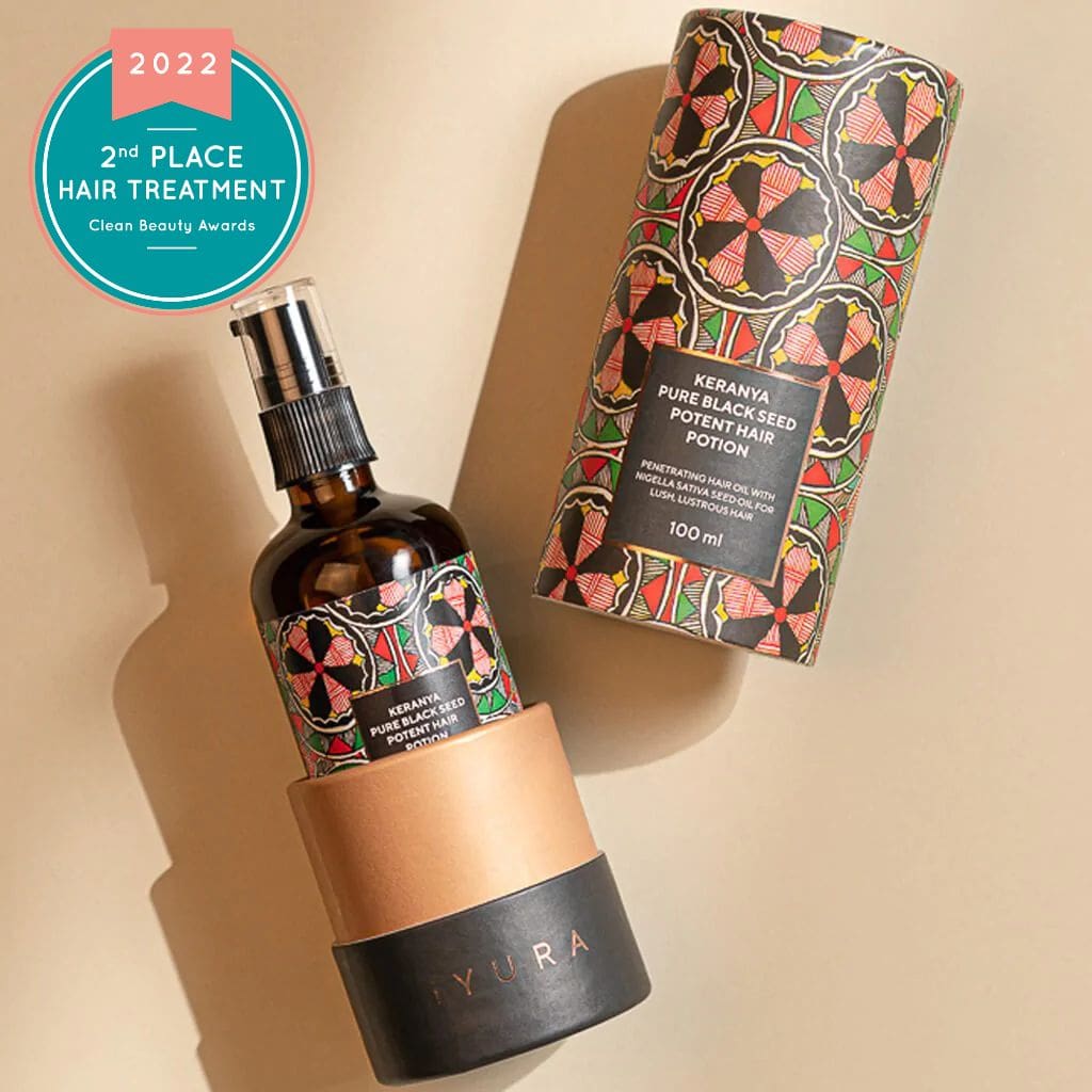 iYURA Keranya Pure Black Seed Potent Hair Potion - Award-Winning Hair Treatment