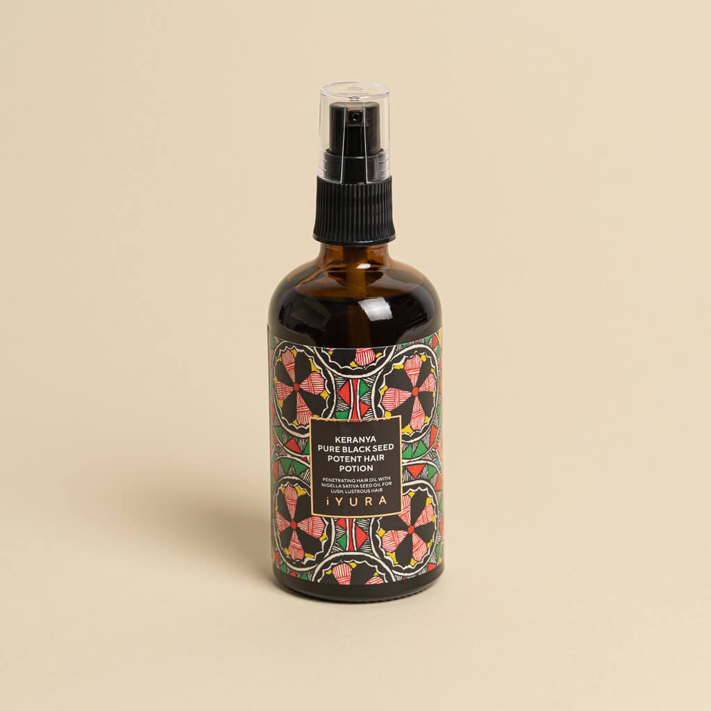 iYURA Keranya Pure Black Seed Potent Hair Potion - Award-Winning Hair Treatment