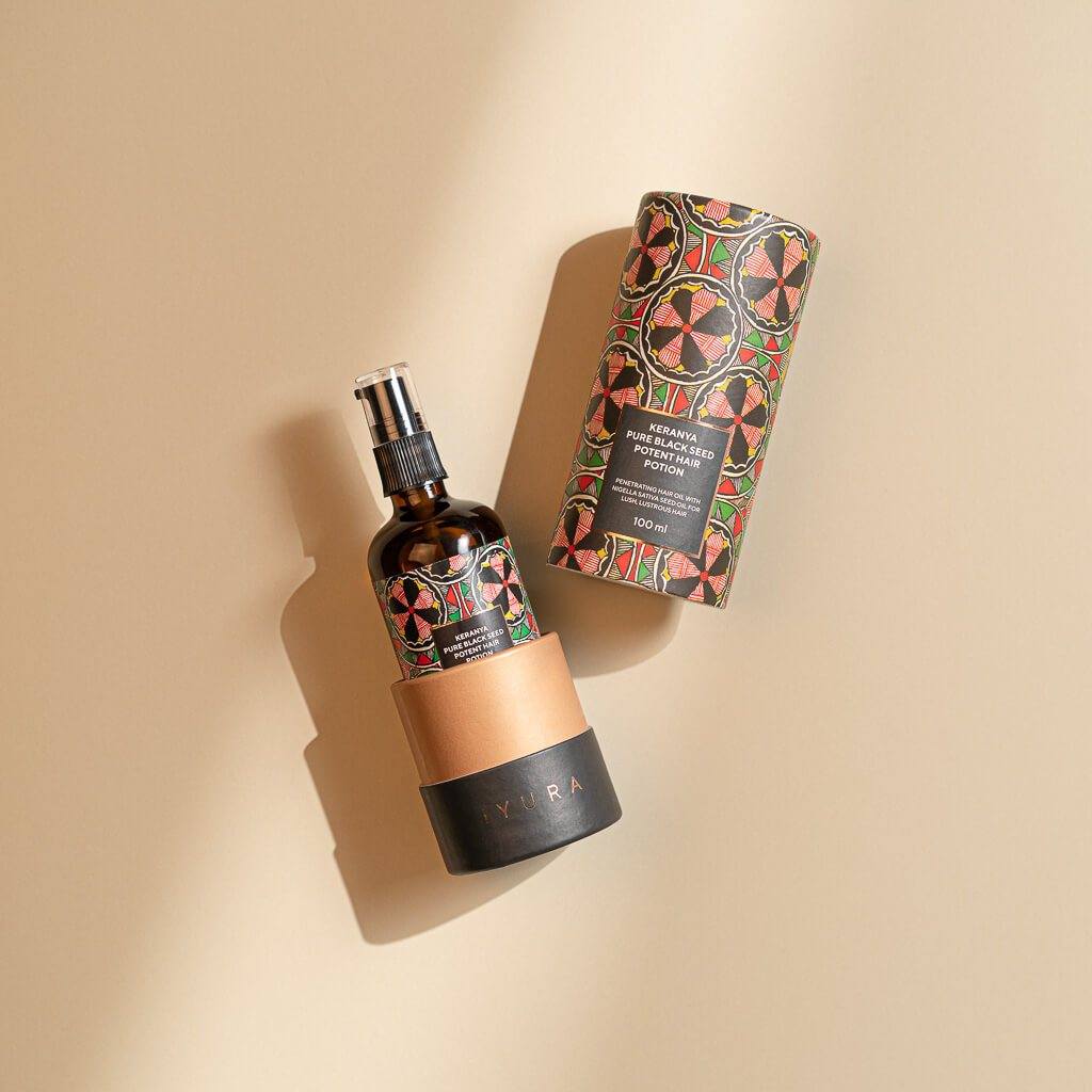 iYURA Keranya Pure Black Seed Potent Hair Potion - Award-Winning Hair Treatment