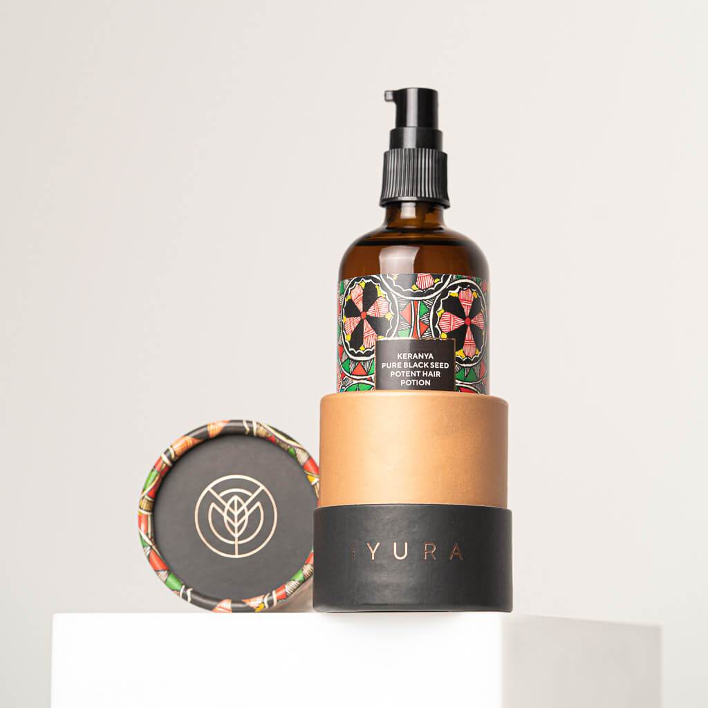 iYURA Keranya Pure Black Seed Potent Hair Potion - Award-Winning Hair Treatment