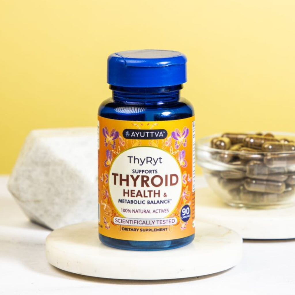 ThyRyt - Scientifically Tested Supplement for Supporting Thyroid Health and Metabolic Balance