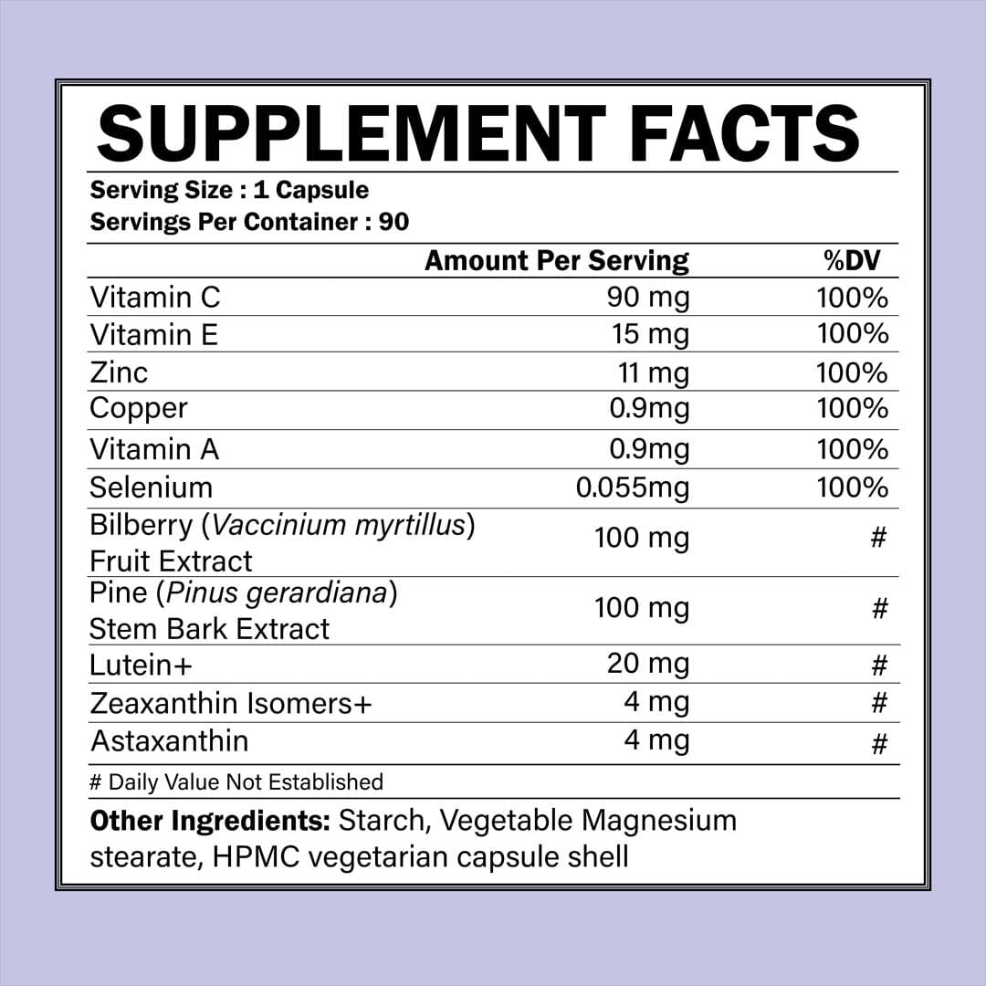 ViewRyt – Botanical Supplement - Clinically Proven Lutemax2020 for Healthy Eyes