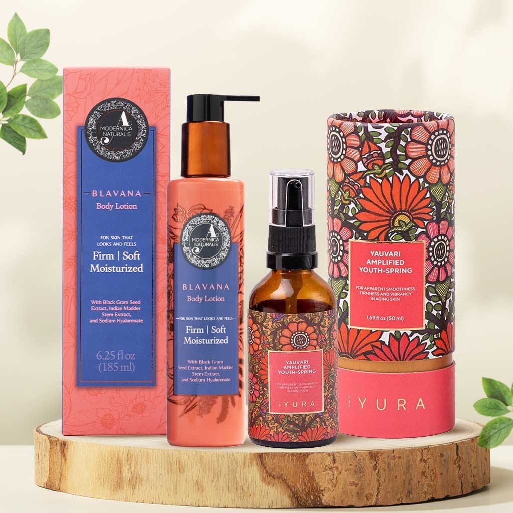 🎁 Black Gram Moisturizing Duo - Yauvari Amplified Youth Spring + Blavana Body Lotion (5.56% off)