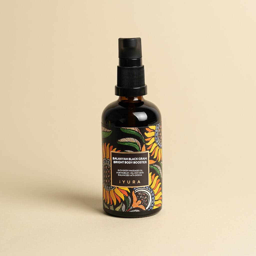 Balaayah Black Gram Bright Body Booster - With Sweet & Citrusy Aroma of Jasmine, Cardamom, Orange and Lemongrass