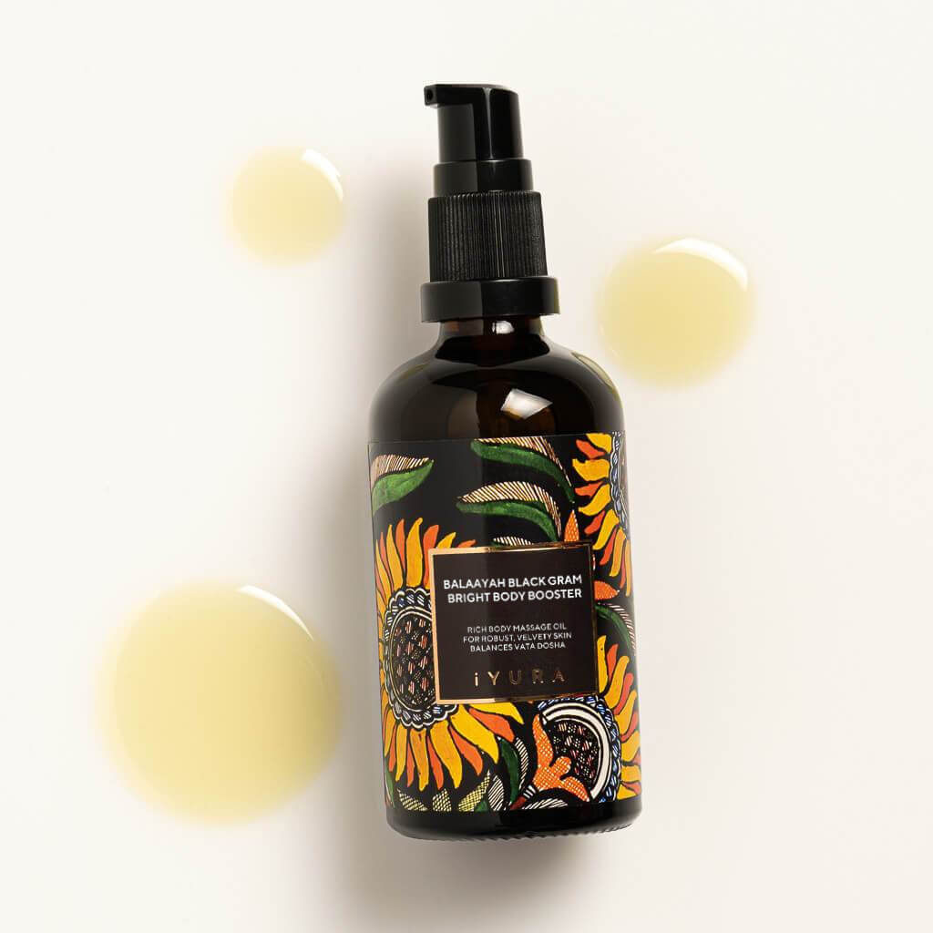 Balaayah Black Gram Bright Body Booster - With Sweet & Citrusy Aroma of Jasmine, Cardamom, Orange and Lemongrass