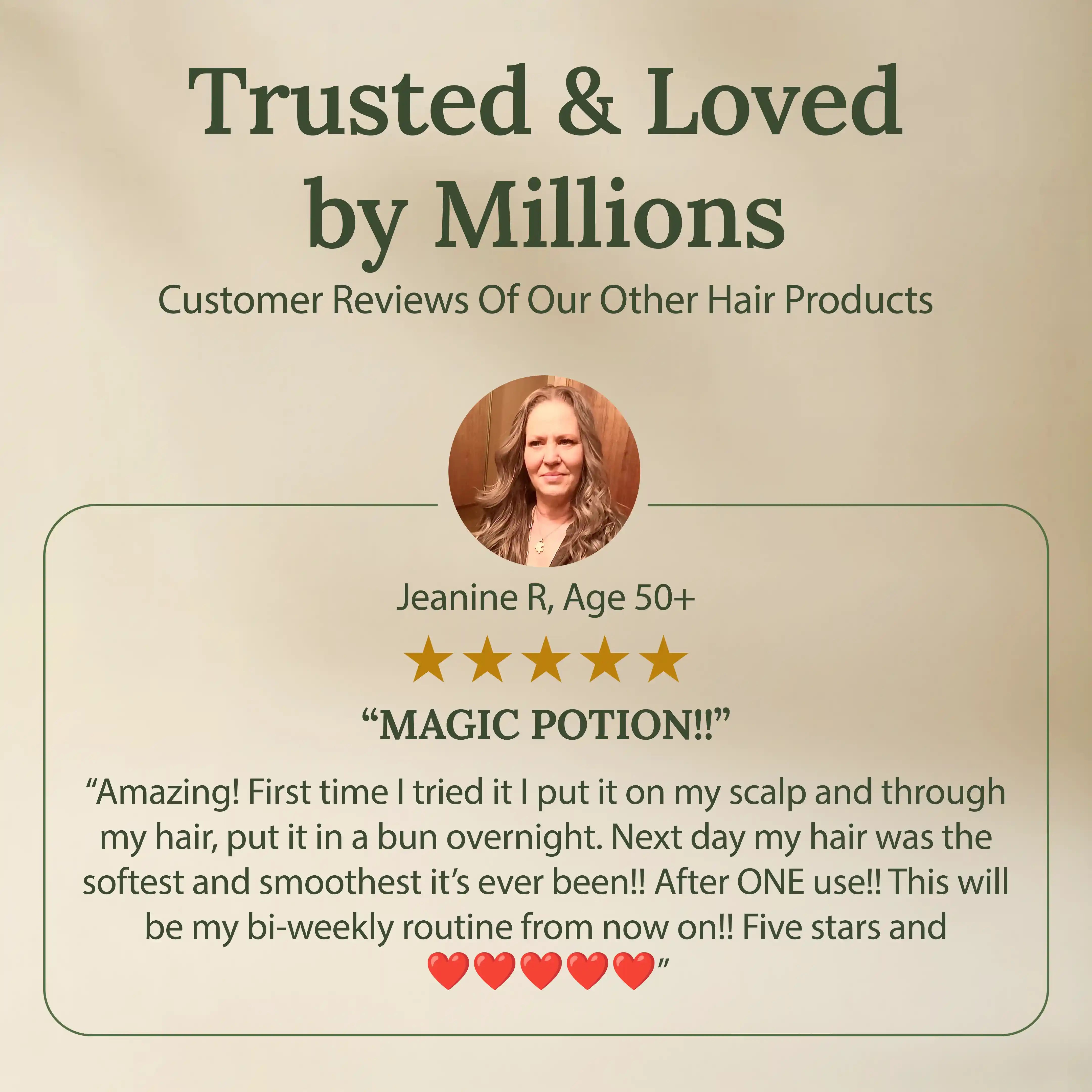 Soft-O-More Pre-Wash Hair Mask – Smooths, Softens, and Unfrizzes the look of Dry, Dull, Aging Hair – Revolutionary Formula with Moringa and Black Gram – Best Pre-Shampoo Hair Mask For Mature Hair