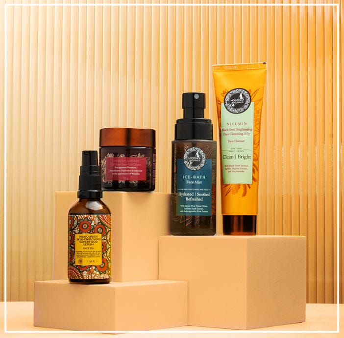 Ayurvedic Solution for your Combination - Dehydrated skin: Hydrate and Repair - Your Essentials for a Combination Skin