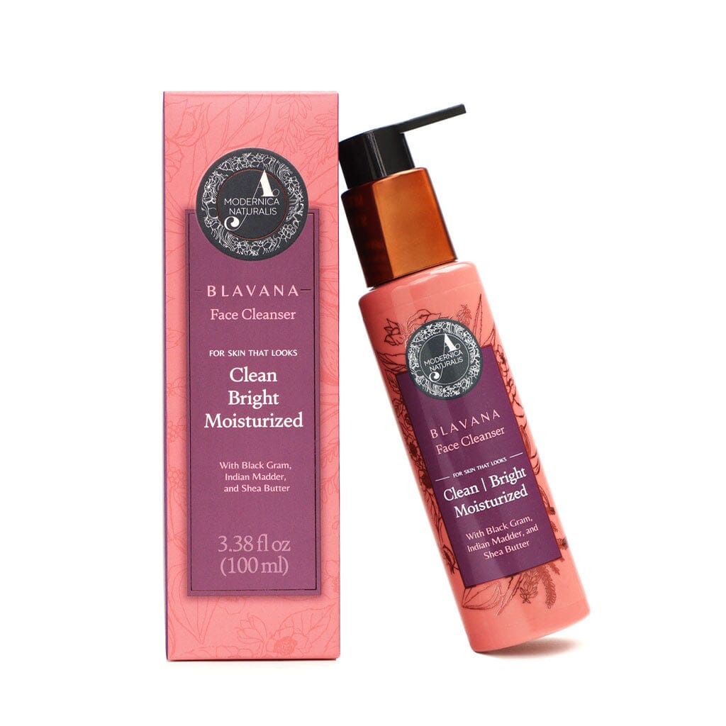 Blavana Face Cleanser – Cleans, Moisturizes, Brightens, Dry, Dull, Aging Skin - Revolutionary Formula with Black Gram - Best Face Cleanser for Mature Skin - With Clinically Tested Ingredients