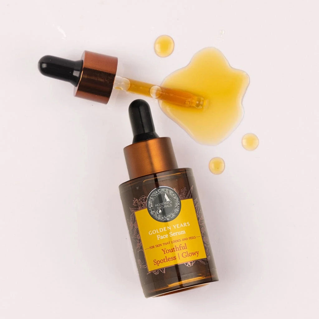Golden Years - Face Serum For Age Spots, Clear Complexion & Unwrinkled-Appearance