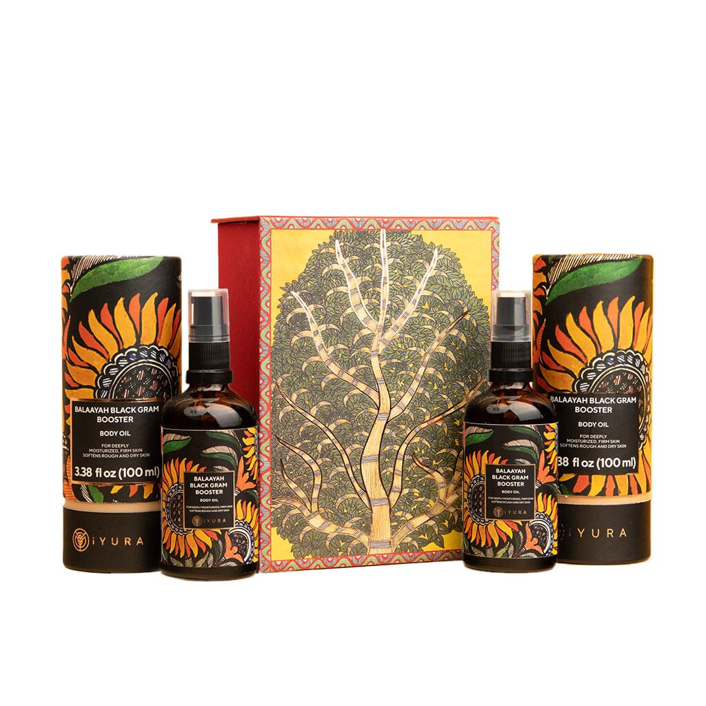 Balaayah Black Gram Body Booster - For Dry, Saggy, Crepey, Mature Skin - Pack of 2
