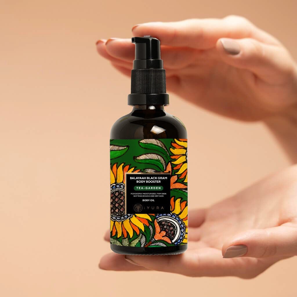 Balaayah Black Gram Body Booster - Tea-Garden Blend - With Black Gram - For Dry, Mature, Aging Skin