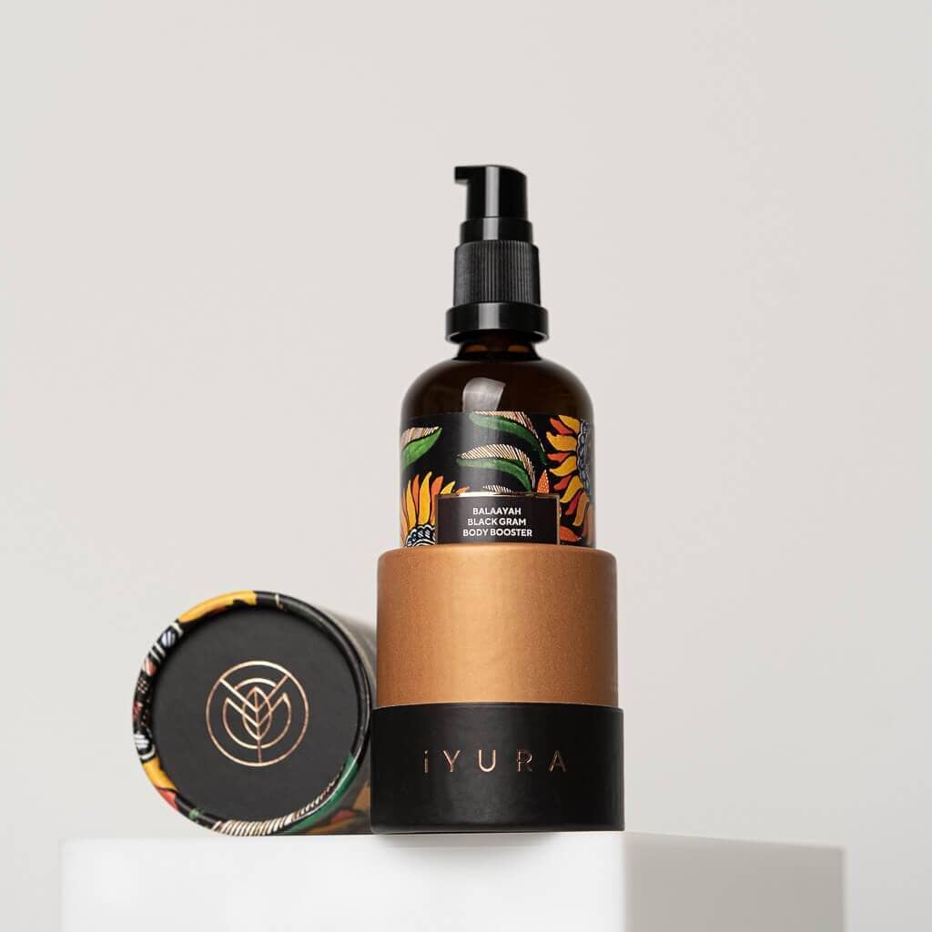 Balaayah Black Gram Body Booster: Body Massage Oil for Dry, Aging Skin - In 7 Different Indulging Aromas!