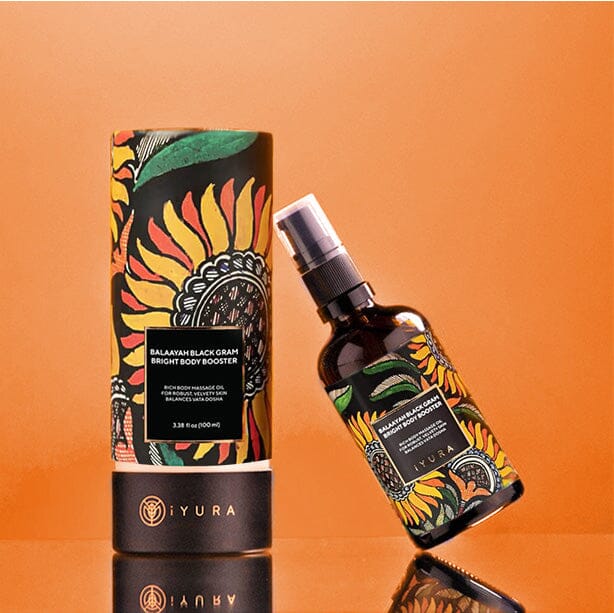 Balaayah Black Gram Bright Body Booster (Bestseller) - With Lemongrass, Woody Cardamom, Orange, Sweet Jasmine