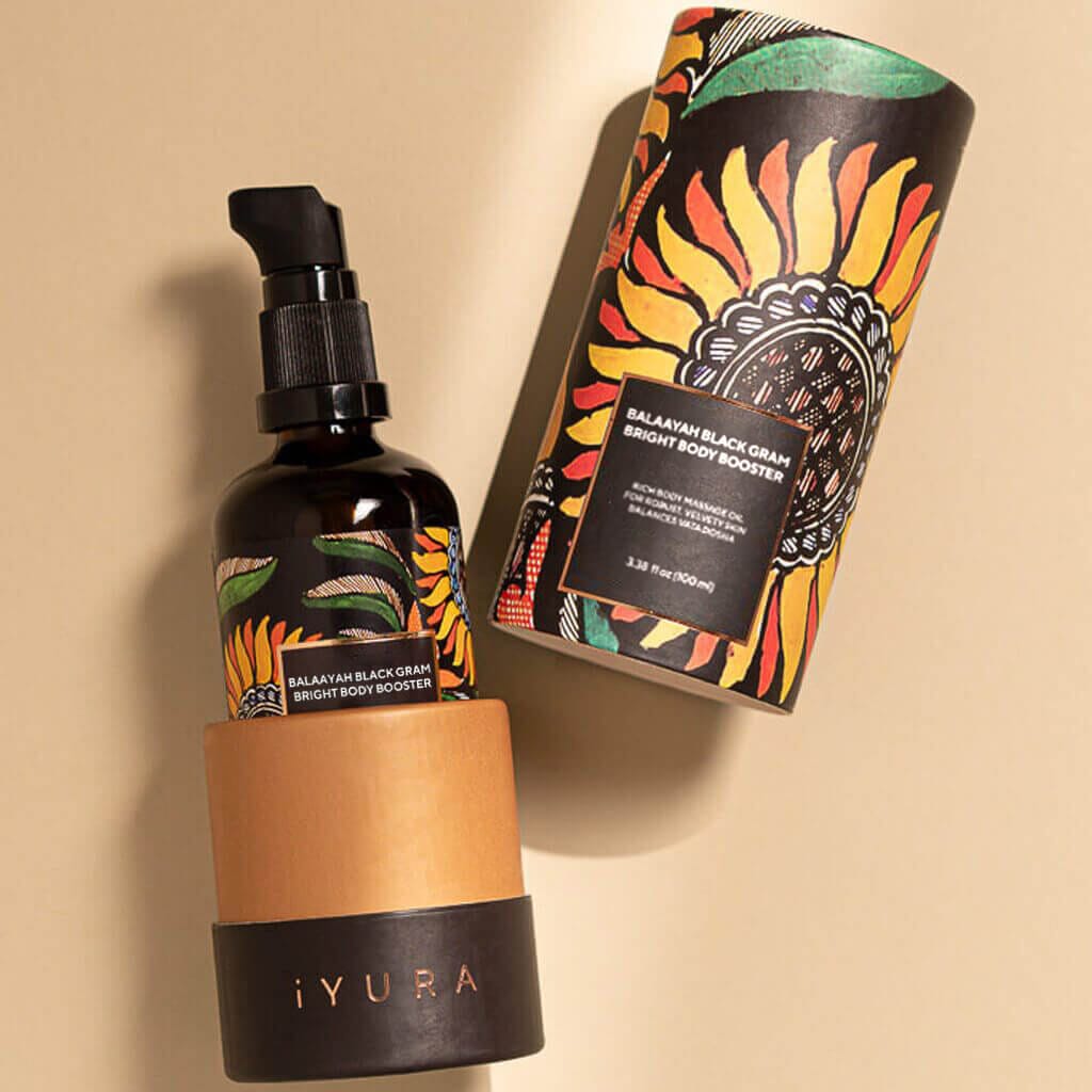 Balaayah Black Gram Bright Body Booster | With Sweet & Citrusy Aroma of Jasmine, Cardamom, Orange and Lemongrass
