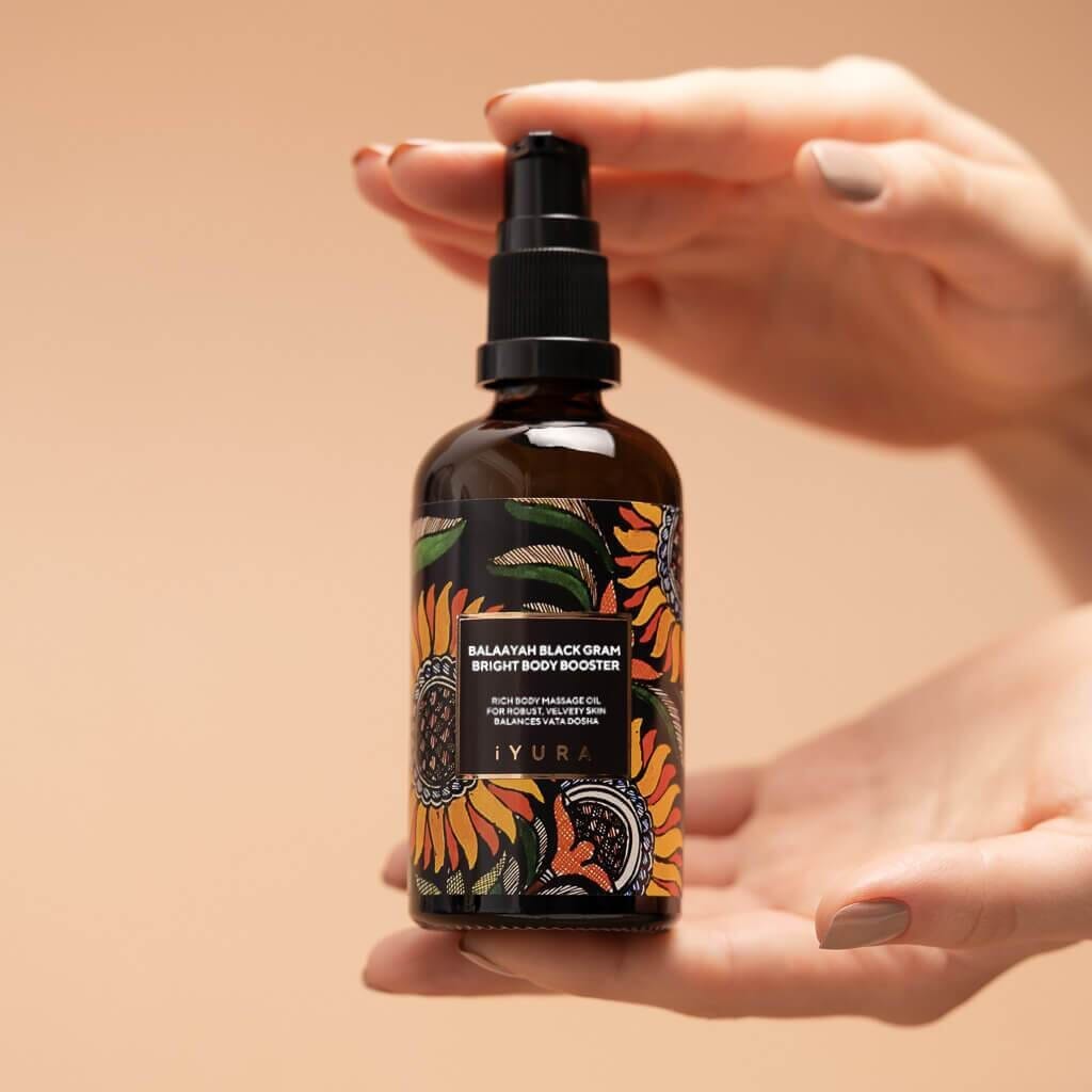 Black Gram Face & Body Duo - Best Moisturizers for Dry Skin, Aging Skin and Mature Skin; Natural Skincare for Glowing Skin