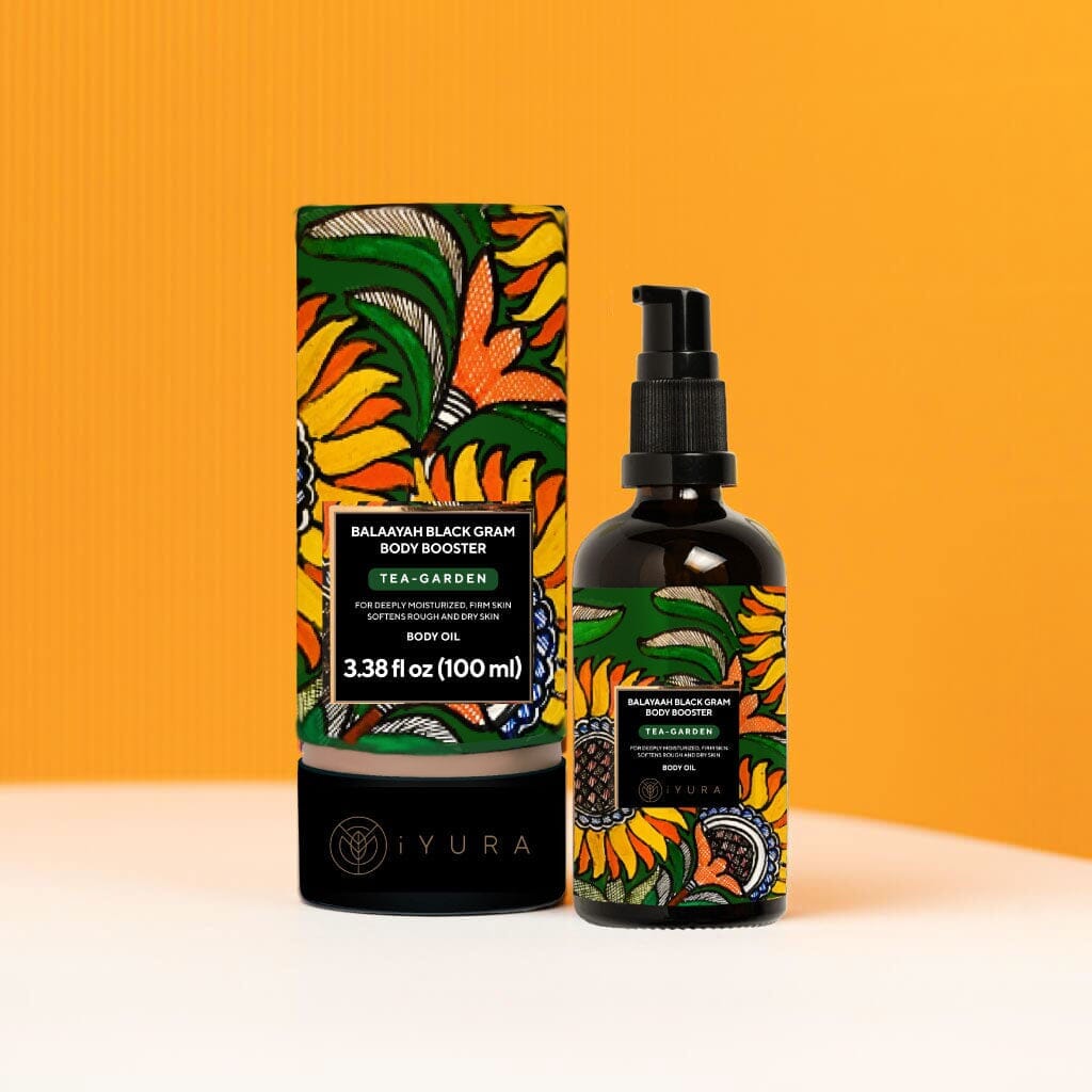 Black Gram Face & Body Duo With Tea-Garden Blend - Best Ayurvedic Moisturizers for Dry Skin