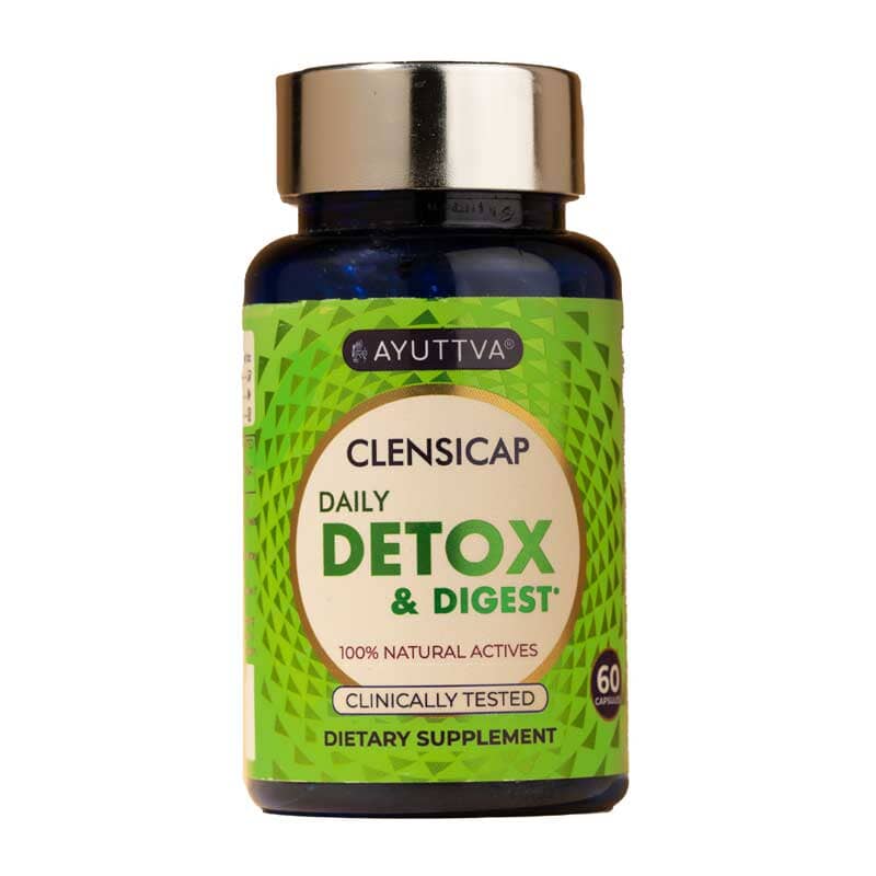 Clensicap - Daily Detox Supplement for Improved Strength, Stamina, Sleep and Digestion