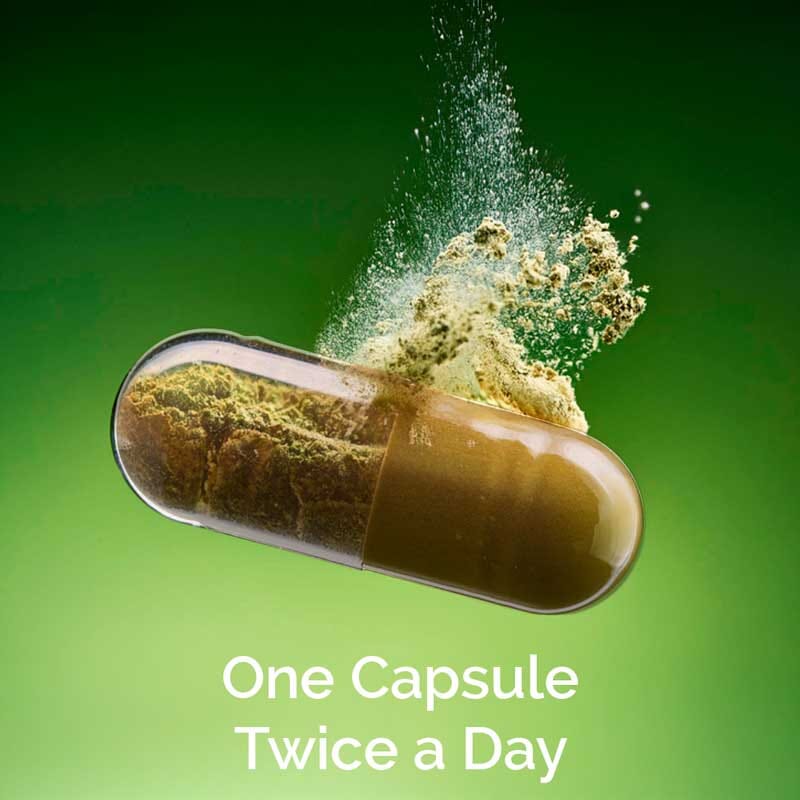 Clensicap - Daily Detox Supplement for Improved Strength, Stamina, Sleep and Digestion | Pack of 2