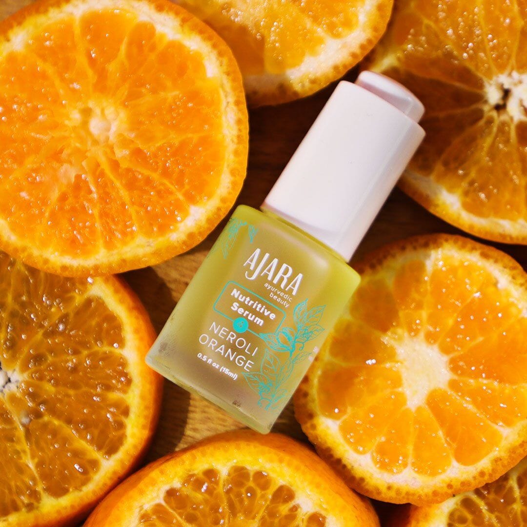 FREE SEASON OF AYURVEDA GIFT: Brightness Booster Duo - Full-Sizes of Nicumin Black Seed Brightening Face Cleansing Jelly & Neroli Orange Nutritive Serum worth $70 USD!