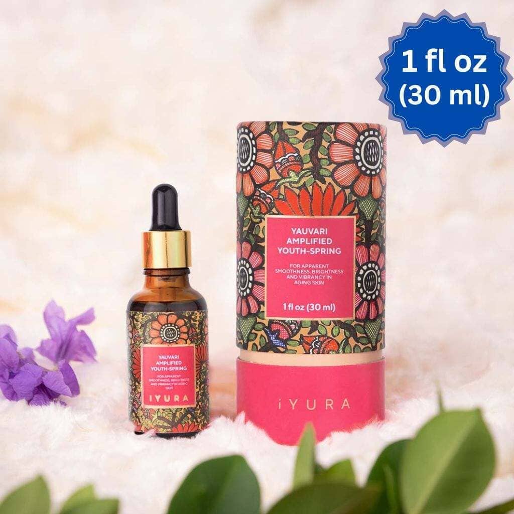 iYURA Yauvari Amplified Youth Spring | Firming Moisturizer with Natural Protein, Vitamin A, B & E – For Plump, Smooth & Intensely Moisturized Skin | 30ml